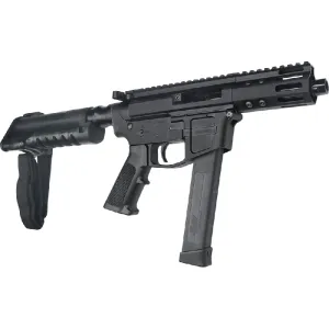 Foxtrot Mike FM-9 Semi-Automatic AR-15 Pistol 9mm 5\" Threaded Barrel - 7920-9MM-5 W / Free Sylvan Pistol Brace.
