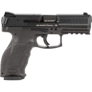 HK 81000269 VP40 40 S&W 4.09\" 13+1 (2) Black Black Steel Slide Black Interchangeable Backstrap Grip Push Button