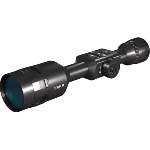 ATN DGWSXS3144KP X-Sight 4K Pro Edition Night Vision Riflescope Black 3-14x 50mm 30mm Tube Multi Reticle Features Rangefinder