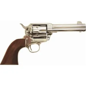 Cimarron Frontier PP4500 Revolver, 45 Colt, 4.75\" Barrel, 6-Rd, Single Action, Stainless, Pre-War Frame, Walnut Grip.