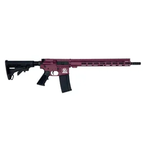 Great Lakes Firearms AR-15 Rifle, .223 Wylde 16\" Black Nitride Barrel, 15.25\" M-LOK Rail, 7075 T6 Receiver, Black Cherry Cerakote Finish-GL15223 CHY