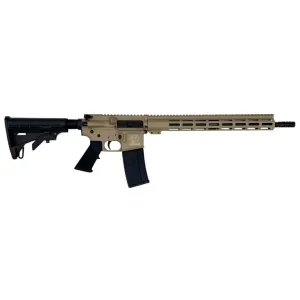 Great Lakes Firearms AR-15 Rifle, .223 Wylde 16\" 4150 Nitride Barrel, 15.25\" M-LOK Rail, 6 Position M4 Stock, Flat Dark Earth Cerakote - GL15223 FDE