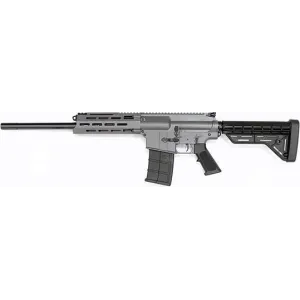JTS M12ARGREY AR Style 12 Gauge Semi-Auto Shotgun, Adjustable Gas System, Remchoke, 5 Round Mag Fed