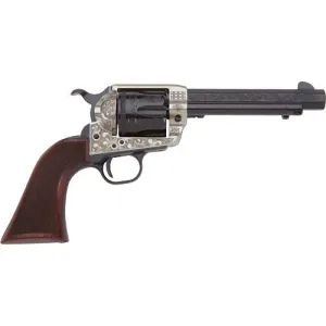E.M.F W45ALO512NMCW DLX Alchimista III .45LC 5 1/2\" OCT. BL/SIL Walther Revolver