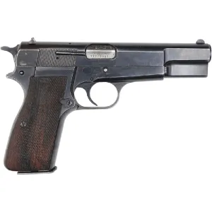 Browning Hi-Power 9mm Pistol, Original Belgian Made Surplus Police Pistols By F.N Herstal, 13 Round Mag, Various Finishes & Conditions - Code HG2340