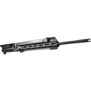 AR57 16\" Complete ULT M-LOK Upper Receiver 5.7x28 Caliber With BCG, Muzzle Brake, M-LOK Rails and 1-50 Round Mag, Drop In Ready