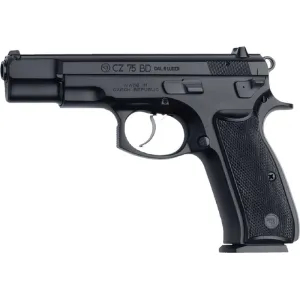 CZ 01130 CZ 75 BD DA/SA 9mm 4.7\" 10+1 Black Synthetic Grip Black Finish
