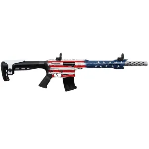 Citadel CBOSS2512USA BOSS25 18.75 3\" 5rd US Flag Tactical Shotgun
