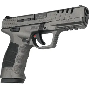 SAR USA 9X Platinum Edition Semi-Automatic Pistol 4.4\" Barrel 9mm Platinum Cerakote - Includes Platinum Bundle W / Tac Light