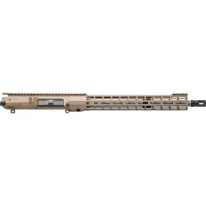 Aero Precision M5 16\" .308 SS Complete Upper Receiver with 15\" ATLAS S-ONE Handguard - Cerakote FDE - APAR538115M23
