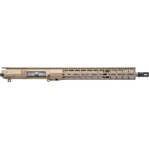 Aero Precision M5 16\" .308 SS Complete Upper Receiver with 15\" ATLAS R-ONE Handguard - Cerakote FDE - APAR538715M23