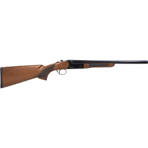Legacy Sports Citadel Coach CITSBS2018 Shotgun, 20 Gauge, 18.5\" Barrel, 2 Rounds, Side by Side, Blued, Turkish Walnut, Barrel Selector.