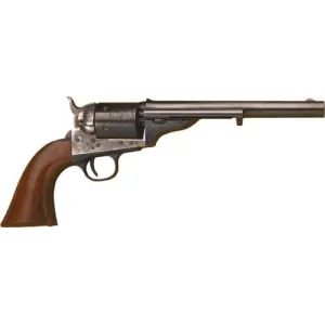 Cimarron CA910 1872 Open TOP Army .44SP 7.5\" FS CC/BLUED Walnut Revolver