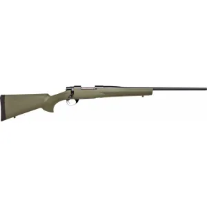 Howa M1500 HGR243GRNYTH Rifle, .243 Win, 22\" Threaded Barrel, 5rd, Bolt Action, Youth Green Synthetic Stock