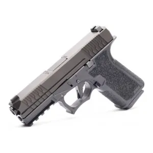 Polymer80 PFC9CMPBLK PFC9 Compact 9mm Luger 4.02\" 15+1 Black Aggressive Textured Black Polymer Grip