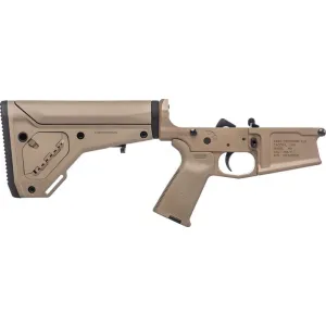 Aero Precision M5 Complete Lower Receiver w/ FDE MOE Grip & FDE UBR Gen2 Stock - Cerakote FDE - APAR308229