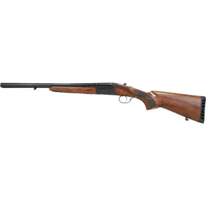 Iver Johnson Arms IJ8001220 Johnson 800 S/S 12GA. 3\" 20\" CT-5 Black Matte Walnut Shotgun