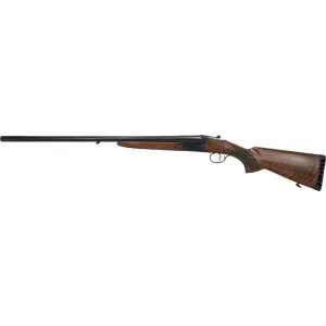 Iver Johnson Arms IJ8001228 Johnson 800 S/S 12GA. 3\" 28\" CT-5 Black Matte Walnut Shotgun