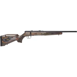 Savage Arms B22 BNS-SR Rifle 22 LR 10/rd 18\" Barrel Green Wood