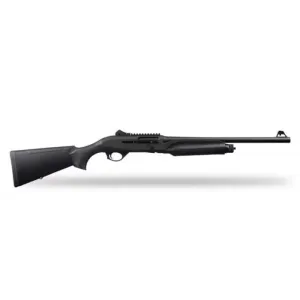 Panzer Arms M2 Defense Semi-Automatic 12 Gauge Shotgun - 18.5\" Barrel - 3\" Chamber - Inertia Driven - Black - PAM2DSSB