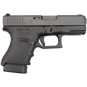 Glock 30 .45 ACP Sub-Compact Law Enforcement Trade In with Glock Night Sights, 10 Plus 1 Capacity, Gen 3, Good-Very Good Surplus Condition