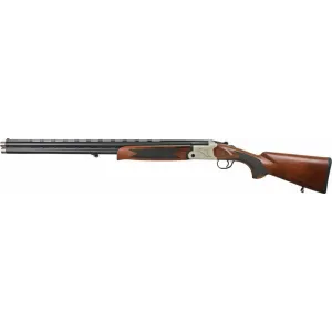 Iver Johnson 600LW Over/Under Shotgun 12 Gauge 26\" Barrel 2-Round Capacity Silver Aluminum Receiver Fiber Optic Sight