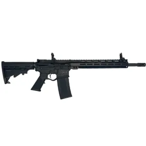ATI ATIGOMX556ML13P3 Omni Maxx Hybrid AR-15 Rifle, 30 Rd Mag,16\" Barrel, 13\" M-LOK Handguard, 5.56 Nato, Flip-Up Sights, Black.