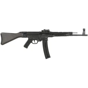 Mauser Rimfire 444.00.15CA STG-44 *CA Compliant 16.50\" 10+1 Black Barrel, Wood Stock & Grip with Adjustable Rear Sight