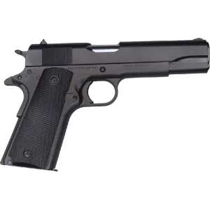 Tisas 1911A1 Service Model 7+1 .45 ACP Semi-Auto Pistol, Black Cerakote Finish, Original U.S. Military Pattern Hammer Forged Barrel