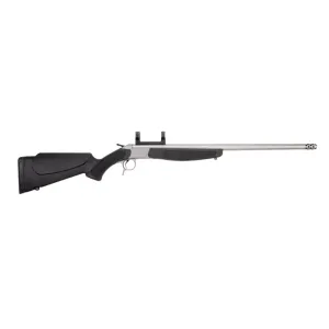 Connecticut Valley Arms Scout V2 45-70Gov Rifle, 25\" w Brake Stainless Steel Black - CVA CR4806S