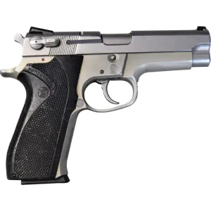 Smith & Wesson 5903 Semi-Auto Pistol 9mm 15 Rd, 4\" Bbl, Brushed Steel, Alloy Frame - Police Trade In, NRA Surplus Good to Very Good Used Condition