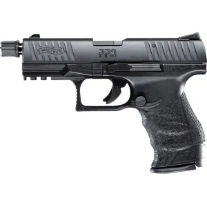Walther Arms PPQ Tactical 22LR Pistol, 4\" 12rd Thread Adapter - Walther 5100301