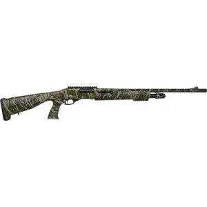 Iver Johnson Arms PAS20PGBOT324 Johnson Pump Deer 20GA. 3\" 24\" CT-6 Bottomland PG Synthetic Shotgun