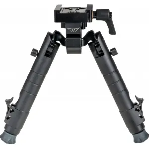 Warne 7902M Skyline Bipod Black 6.9\"-9.1\" Aluminum