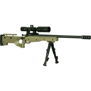 Crickett KSA2157 Precision Complete Package 22 Mag 1rd 16.12\" Blued Flat Dark Earth Fixed Thumbhole Stock Right Hand (Youth)
