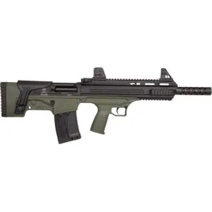 ATI Bulldog Semi-Auto 12GA Bullpup Shotgun 18.5\" Barrel 3\" Chamber 5 Round - OD Green