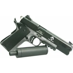 ATI GERG1911ADOPGR Sport 1911 AD-OPS .22LR 5\" BLACK/GREY 10rd w/RAIL