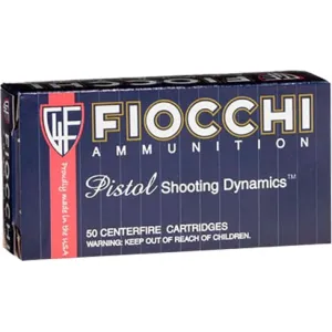 Fiocchi 9AP 1000 Rd Case - Fiocchi Shooting Dynamics 9mm 115 GR FMJ - Brass, Boxer, N/C, Reloadable - New Production - 1000 Rounds