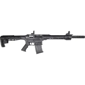 Citadel Boss 25 Shotgun 12 Ga 18.7\" Barrel W / Shroud, 5-Rd. Detachable Mag, 3\" Chamber, Semi-Auto, Multi Attachment Rail, Black