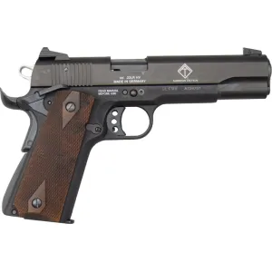 ATI GSG M1911 .22 LR, Semi Automatic Pistol, 10+1 Capacity, 5\" Barrel, Extended Beavertail, Ambidextrous Safety, - Black - GERG2210M1911
