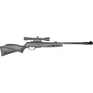 Gamo 6110063254 Whisper Fusion Mach 1 Air Rifle with 3-9x40mm Scope Break Open .177 Pellet Black