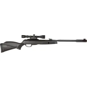 Gamo 611006325554 Whisper Fusion Mach 1 Air Rifle Break Open .22 Pellet Black