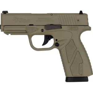 Bersa BP9FDECC 9MM Slimline Compact Pistol, Semi-Auto, 3.3in, 8rd, FDE