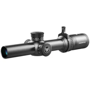 Swampfox Tomahawk 1-6 x 24 SFP IR MOA 30mm LPVO - Guerilla Cross MOA - ATK16241-M