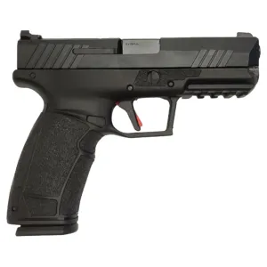 Tisas PX-9IO 9MM Semi-Auto Pistol, Black, 4.1\" Barrel, 1-18 & 1-20 Rd Mag, Adj Iron Sights, Tactical Trigger W / Trigger Safety, Holster, Etc.