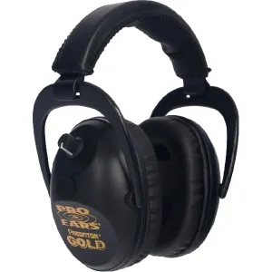 Pro Ears GSP300BLK Predator Gold Electronic Earmuff 26 dB Black