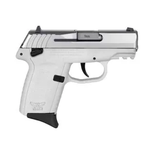SCCY CPX1TTWTG3 CPX1-TT Pistol GEN 3 10rd SS/WHITE Manual Safety