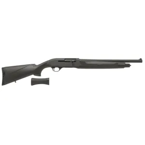 Panzer Arms, EG200, Semi-Auto Shotgun,18.5\" Barrel,12 Gauge ,3\" Chamber, 5+1+1 Capacity, Mobil Chokes, Black Polymer Furniture Combo, Adj. Gas System