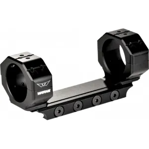 Warne 7814M Skyline Scope Mount/Ring Combo For Rifle 30mm Tube Picatinny Rail Mount Medium Rings Black Anodized Aluminum