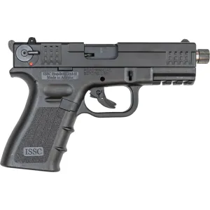 Issc 111010 M22 Gen 2 4.10\" TB 10+1 Black Polymer Textured Grip Black Front Serrated Slide